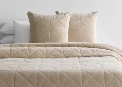 Urban Barn Joye Cotton Velvet Sham- Bed Linens