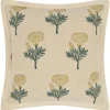 Urban Barn Kavi Floral Pillow 20x20 Ivory/Multi- Pillows
