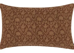 Urban Barn Kavya Cotton Pillow 14x24 Rust- Pillows