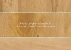 Urban Barn Kazuto Accent Table -Tasmen Natural- Side Tables