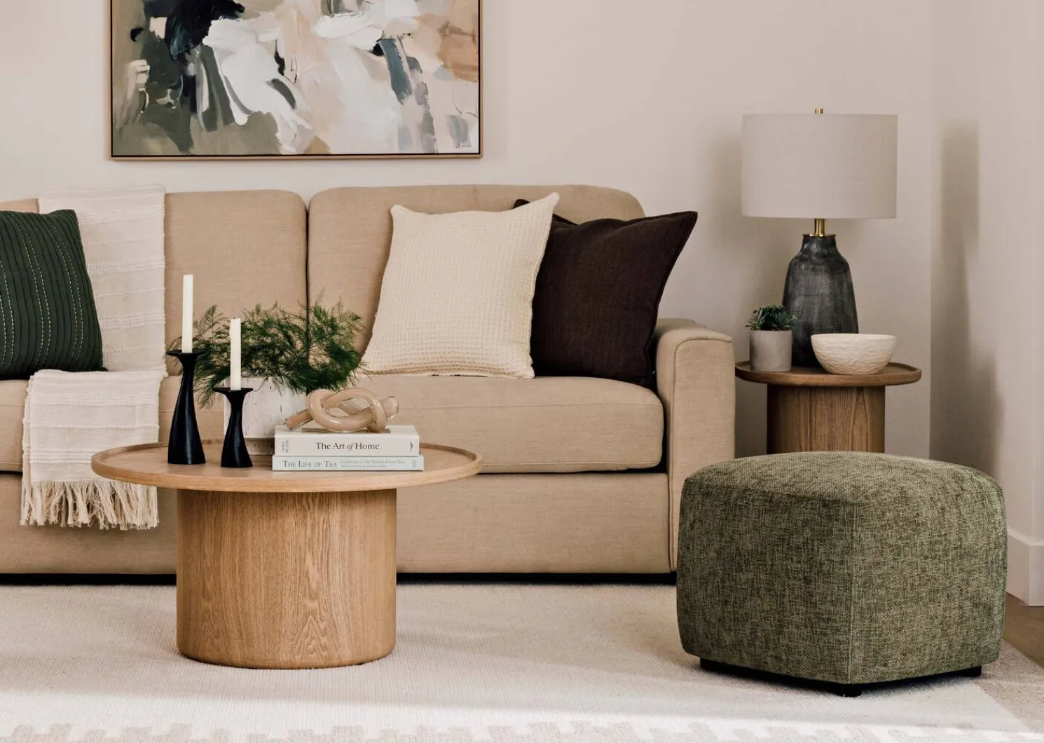 Urban Barn Kodie Ottoman- Ottomans & Benches