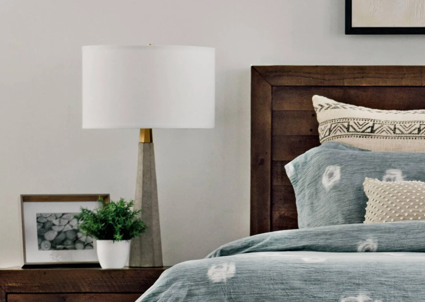 Urban Barn Leesa Rosemary Potted- Blooms & Branches