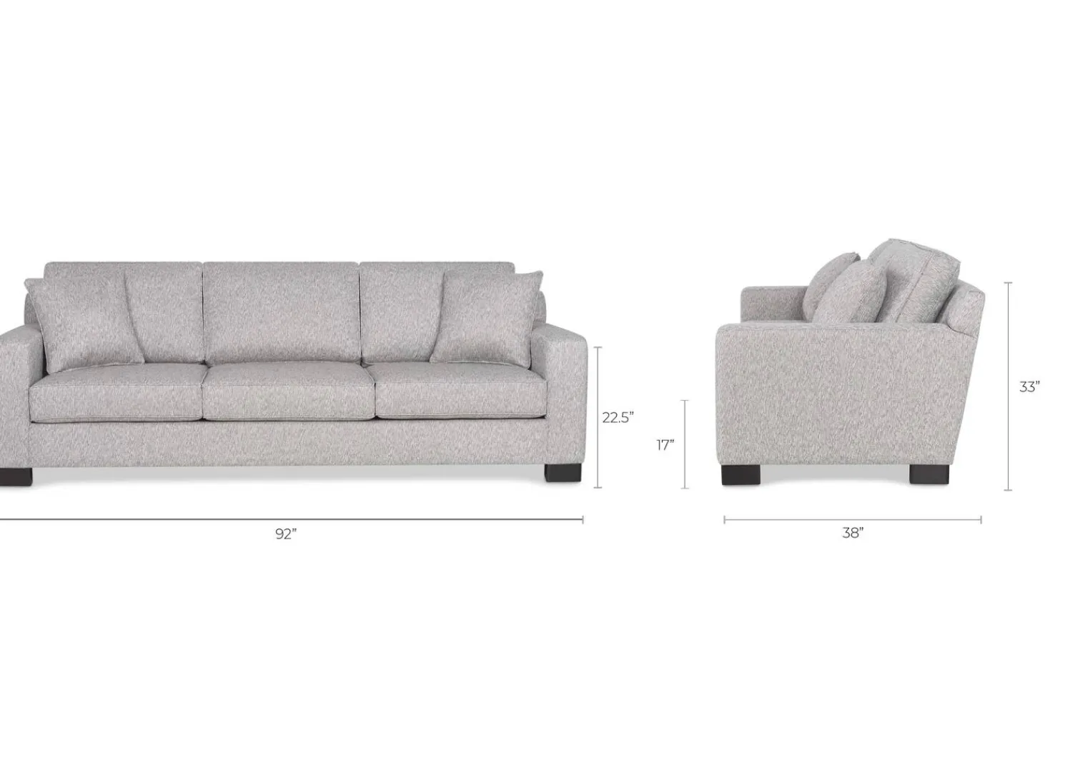 Urban Barn Manhattan Custom Sofa- Custom Furniture
