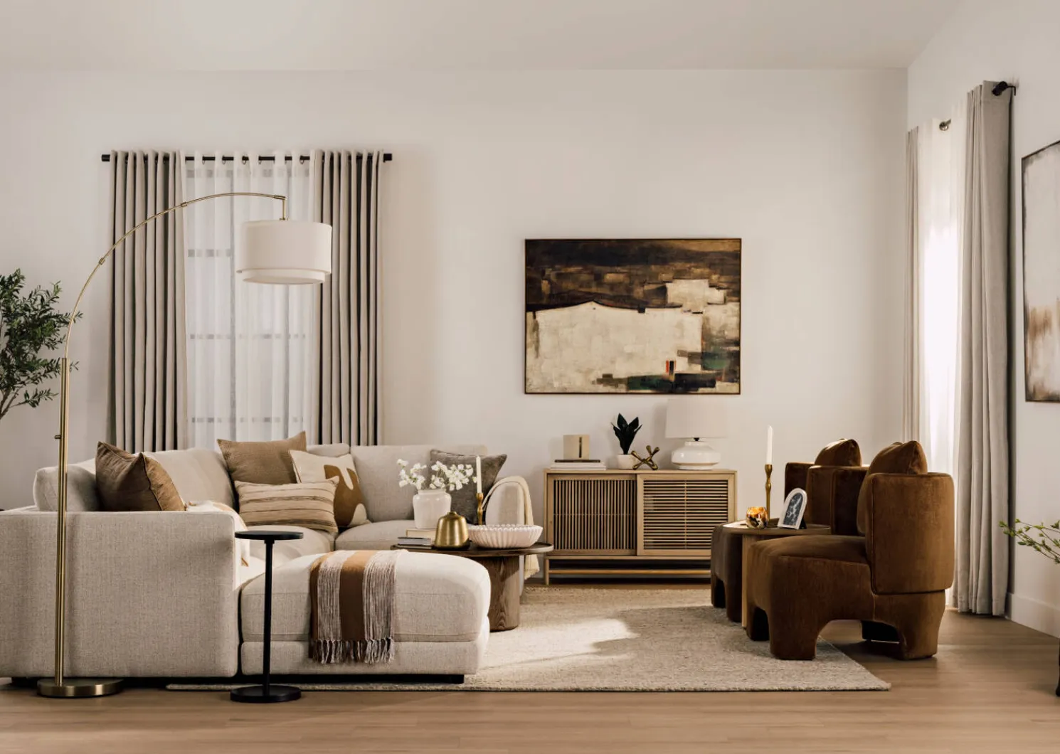 Urban Barn Markham Cabinet -Miro Natural- Sideboards & Storage