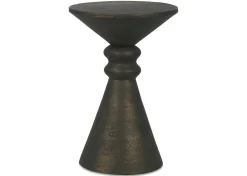 Urban Barn Marsala Recycled Metal Accent Table -- Side Tables