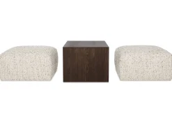 Urban Barn Martell Ottoman -Sia Cream- Ottomans & Benches