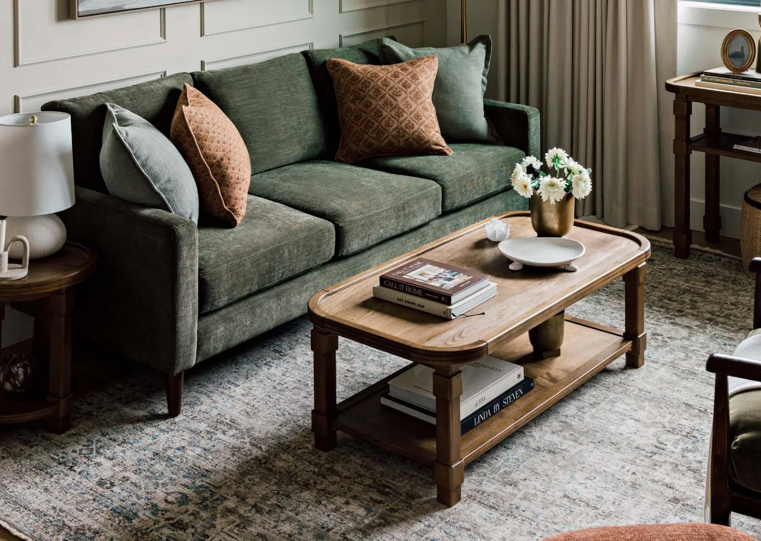 Urban Barn Merrin Coffee Table -Larke Brandy- Coffee Tables