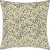 Urban Barn Neena Floral Pillow 20x20 Ivory/Multi- Pillows
