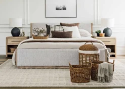 Urban Barn Nichols Wool Rug Grey/Ivory- Area Rugs