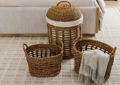 Urban Barn Nichols Wool Rug Grey/Ivory- Area Rugs