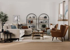 Urban Barn Nixon Sofa Chaise -Husky Beach- Sofas & Sectionals