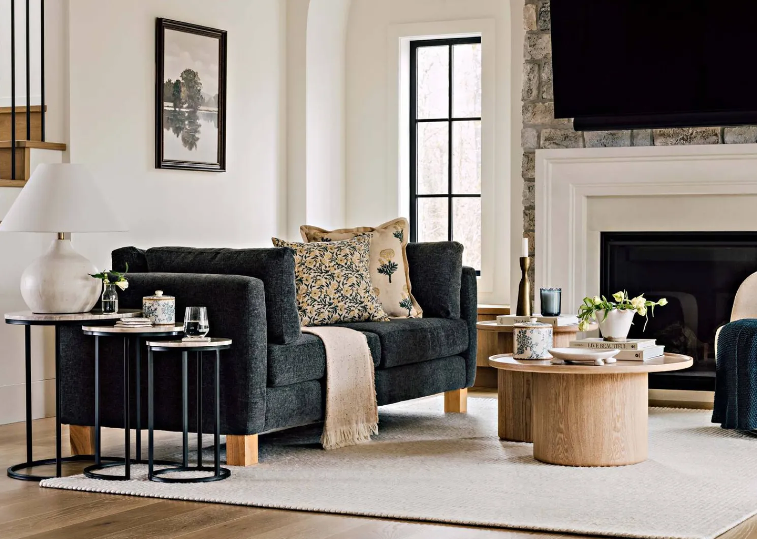 Urban Barn Reflection Wall Art- Wall Art