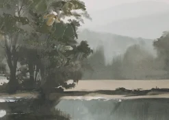 Urban Barn Reflection Wall Art- Wall Art