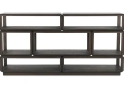 Urban Barn Reverie Low Bookshelf -Miro Havana- Office Bookcases