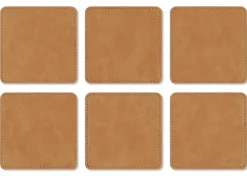 Urban Barn Riva Coaster Set with Holder- Table Linens & Coasters