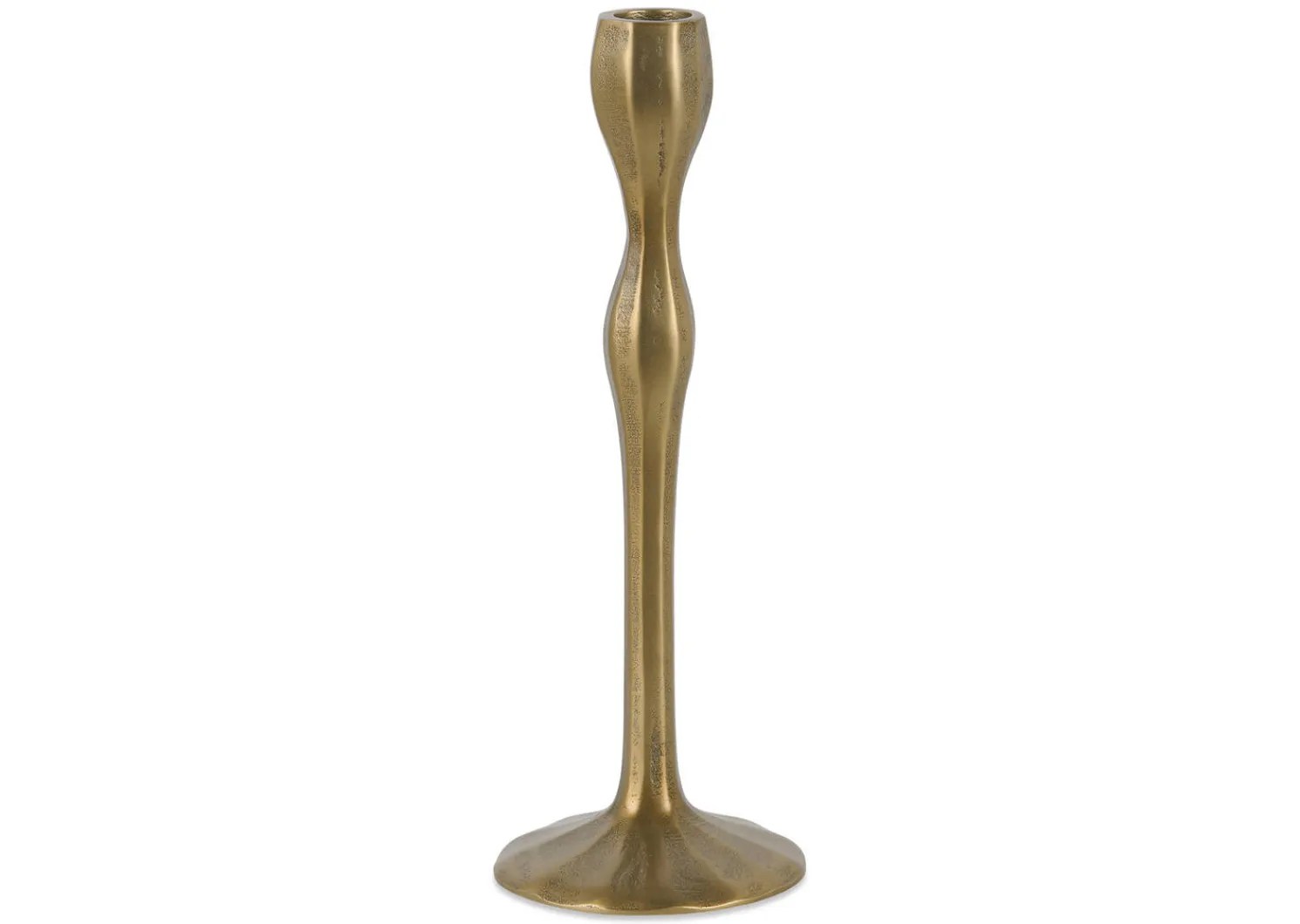 Urban Barn Ryah Candle Holder Antiqued Brass- Candles & Holders