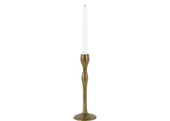 Urban Barn Ryah Candle Holder Antiqued Brass- Candles & Holders