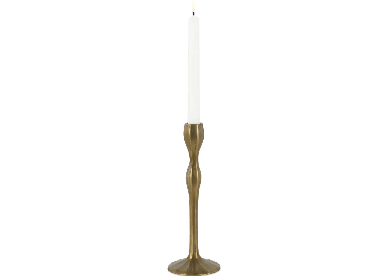Urban Barn Ryah Candle Holder Antiqued Brass- Candles & Holders