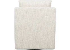 Urban Barn Sadie Swivel Armchair -Zell Pearl- Accent Chairs
