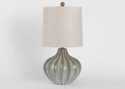 Urban Barn Shelby Table Lamp Brown- Table Lamps