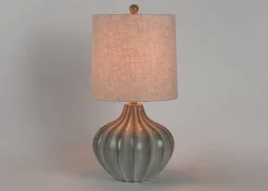 Urban Barn Shelby Table Lamp Brown- Table Lamps