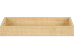 Urban Barn Silvana Raffia Tray Rectangular Natural- Trays