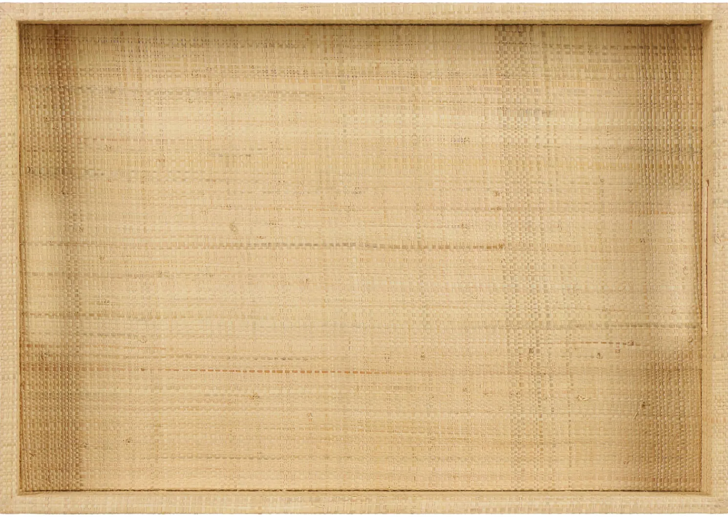 Urban Barn Silvana Raffia Tray Rectangular Natural- Trays