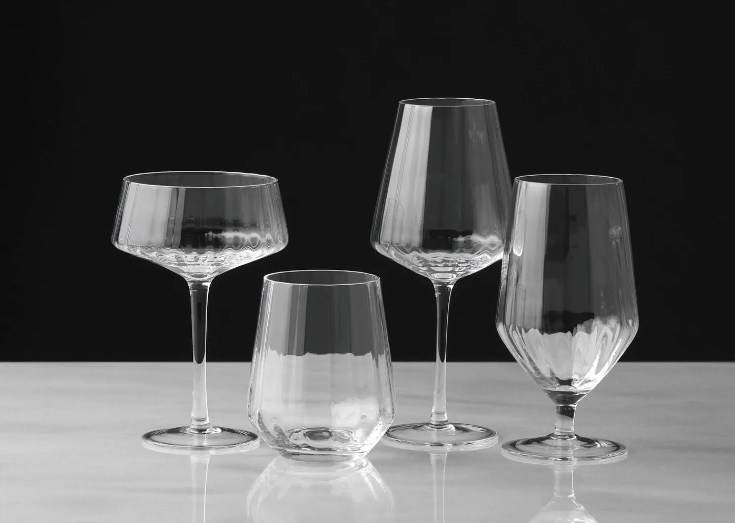 Urban Barn Sterling Wine Glass- Glassware