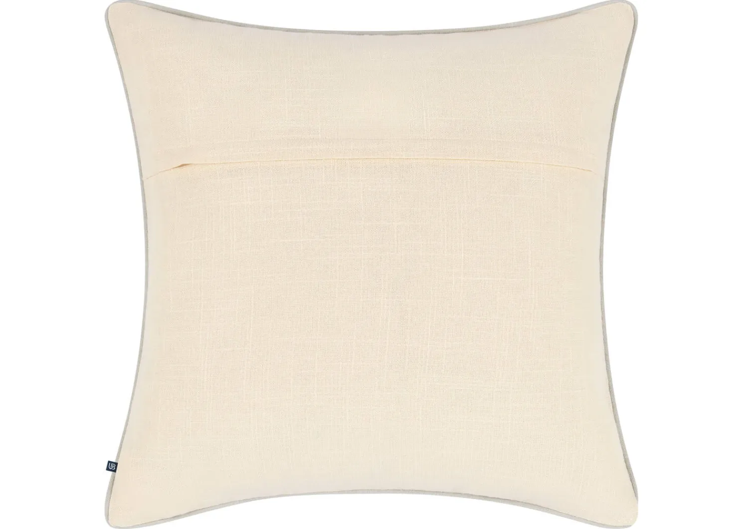 Urban Barn Sylva Cotton Floral Pillow 20x20 Iv/Sand- Pillows