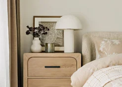 Urban Barn Tanay Table Lamp White- Table Lamps