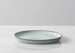 Urban Barn Texada 16 piece Dish Set Lt. Blue- Dinnerware