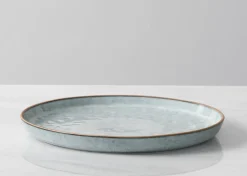 Urban Barn Texada 16 piece Dish Set Lt. Blue- Dinnerware