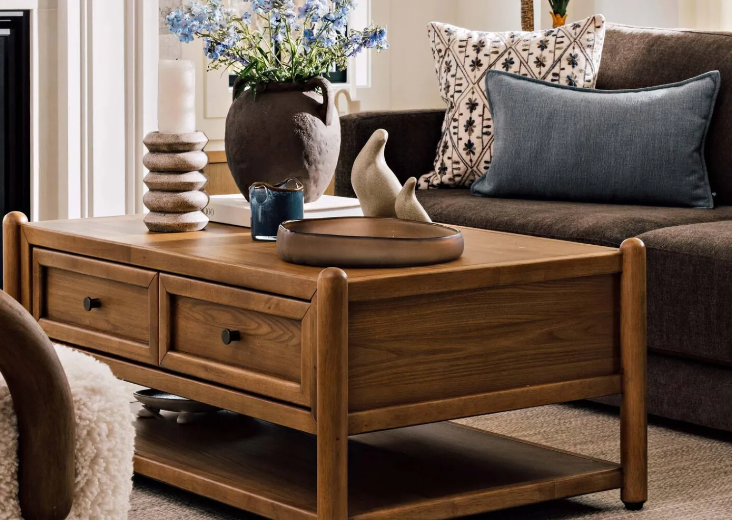 Urban Barn Toro Decor Dish Brown- Decorative Accents