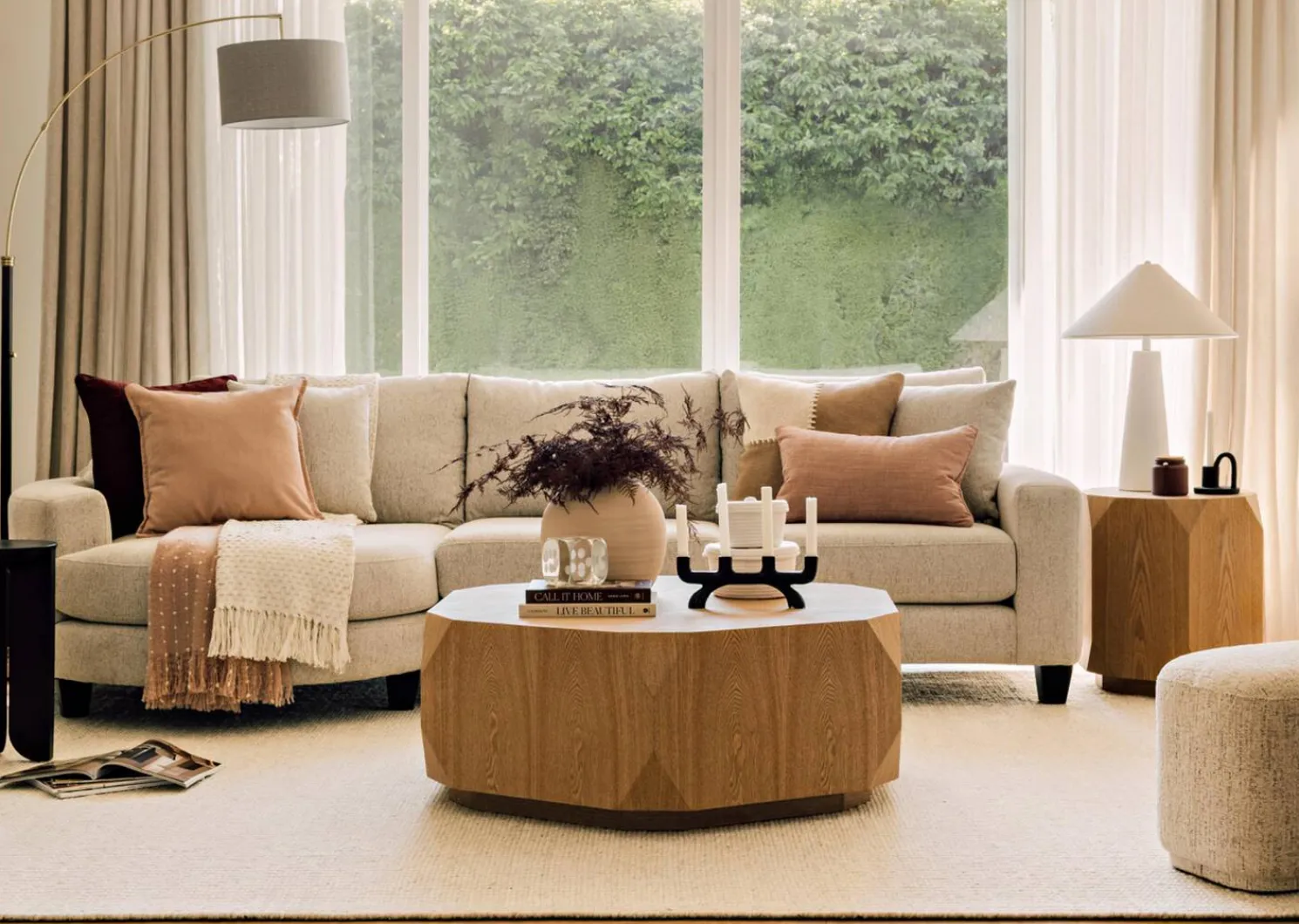 Urban Barn Tosca Table Lamp White- Table Lamps