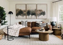 Urban Barn Triada Round Coffee Table- Coffee Tables