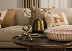 Urban Barn Triada Round Coffee Table- Coffee Tables