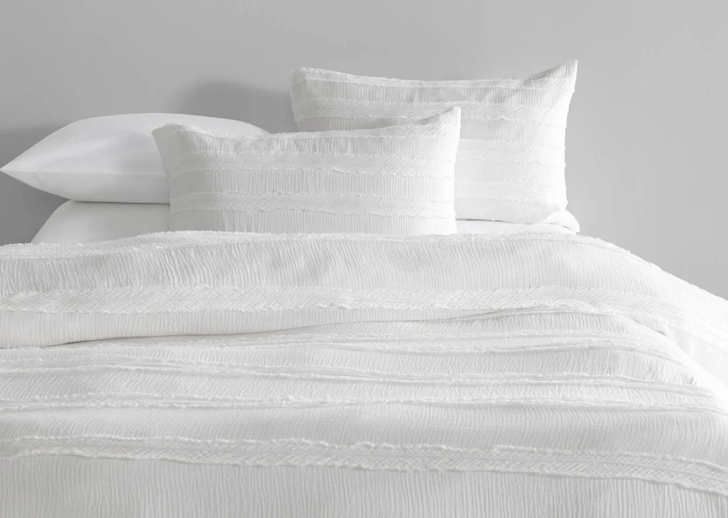 Urban Barn Umbria Cotton Duvet Set- Bed Linens