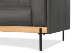 Urban Barn Vincent Leather Sofa -Kai Sedona- Sofas & Sectionals