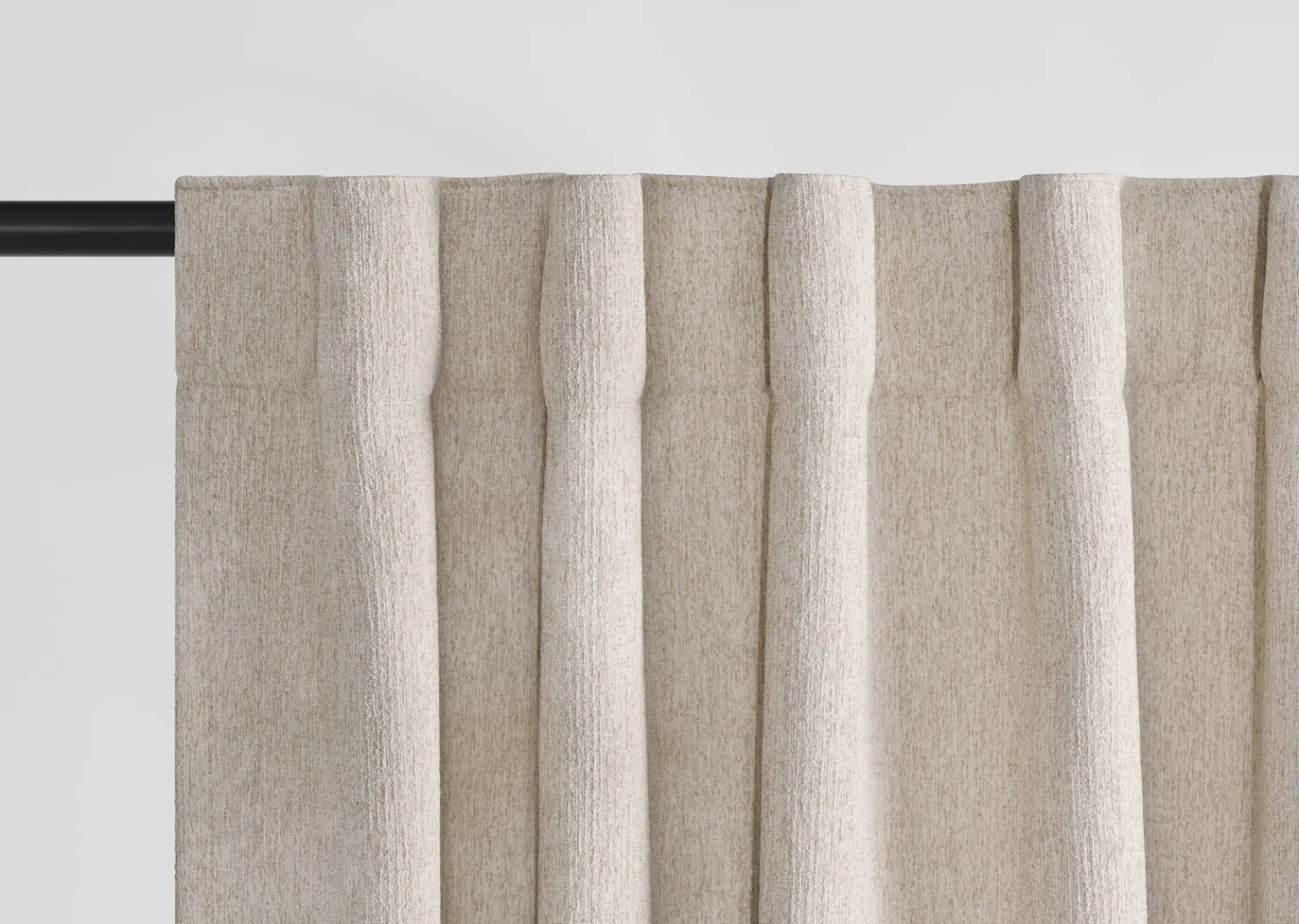 Urban Barn Witley Curtain 96 Oatmeal- Curtains