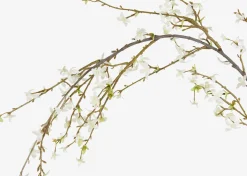 Urban Barn Yuri Forsythia Branch White- Blooms & Branches